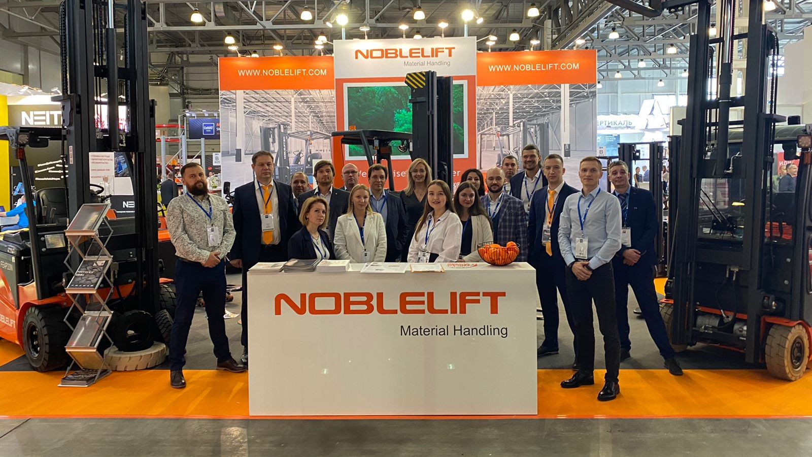 Noblelift Москва на выставке CEMAT Russia 2022